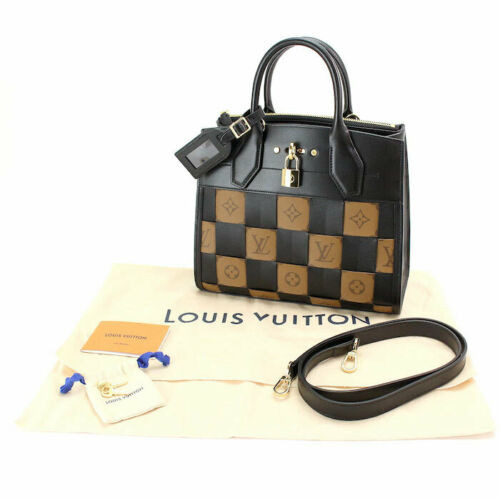 Louis Vuitton City Steamer PM Bag Crossbody Hand Shoulder Monogram M53252 LV New