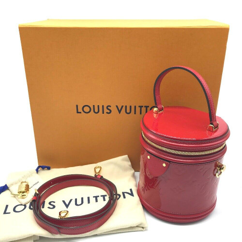 UNUSED LOUIS VUITTON Monogram Vernis Cannes PM Hand Bag Shoulder Bag M53998