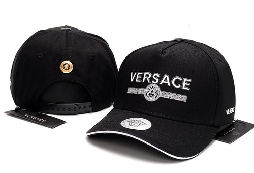 Versace Black And Gold Baseball Cap