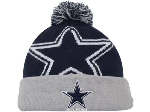 Dallas Cowboys Knit Beanie Cap stripes Hat