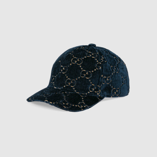 2020 Hip Hop Fashion Gucci GG velvet baseball cap