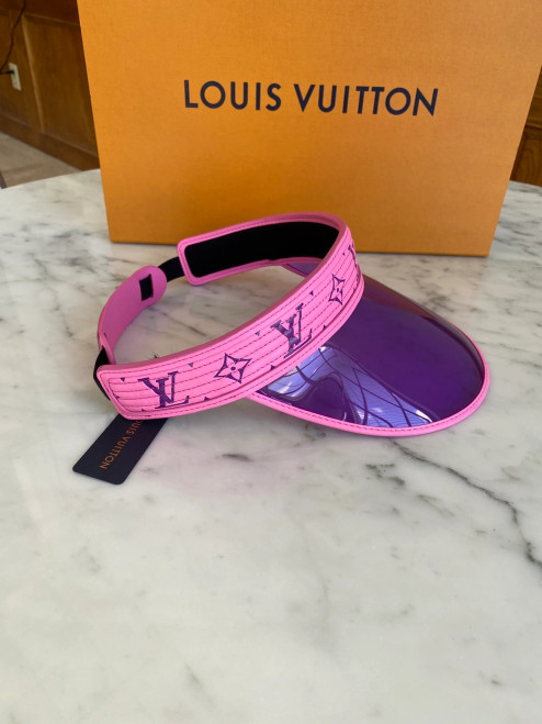 Louis Vuitton Pink Monogram Vuittamins Visor DS