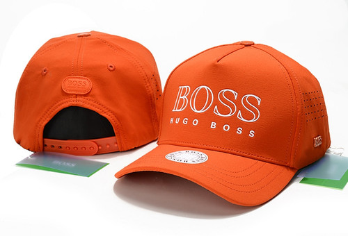 Hugo Boss Mens Black Big BOSS Logo Dat Hat Baseball Cap 31