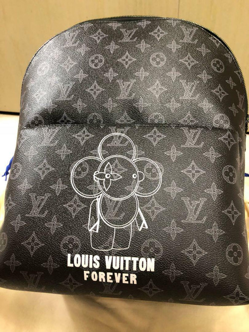 Louis Vuitton Apollo Backpack Bag Monogram Eclipse Vivienne M43675 Auth New Rare