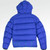 MONCLER WILMS GIUBBOTTO ELECTRIC BLUE PADDED DOWN JACKET