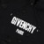 GIVENCHY PARIS WOMENS DISTRESSED LOGO HOODIE