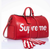 Louis Vuitton X Supreme Red Epi Keepall Bandouliere Duffle Bag 45 With X-RAY Gloves