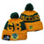 Green Bay Packers Knit Beanie with Pom Hat Cap (Style 8)