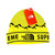 NWT Supreme x The North Face Yellow Mountain Logo Knit Beanie Hat FW18 AUTHENTIC