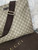 Gucci BeigeEbony Messenger Bag 100% Authentic NEW