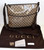 Gucci Mens Bag Messenger Genuine Crystal GG Canvas Leather