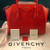 Givenchy Small Antigona Small Pop Red Satchel Bag