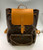 Louis Vuitton Trio Backpack Bag M44658 Monogram Gold Chain Purse Auth New LV