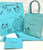 [Cat Street Limited] Tiffany Cat Street Shopping Tote Tiffany Blue Calf Leather