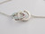 Tiffany & Co Silver 1837 Multi Circles Interlocking 16 Necklace