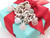 Tiffany & Co Silver Fascination Multi Gemstone Charm Dangle Bracelet 7.75