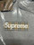 Brand New DS Supreme Burberry Box Logo Hoodie SS22 Grey 100% Authentic