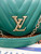 Louis Vuitton New Wave NM Emerald Calfskin Leather Chain Bag