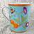 Authentic HERMES Mug Cup SIESTA ISLAND Blue Birds Porcelain Tableware with Case