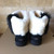 UGG Classic Mini Wisp Cuff Black Suede Sheepskin Warm Ankle Boots Women