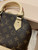 Louis Vuitton Alma Monogram Shoulder Bag BB Brown Canvas Made In France NEW Auth