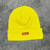 Supreme x New Era FW20 Frost S Logo Yellow Beanie
