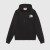 Gucci The North Face BLACK LOGO HOODIE NEW