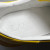Gallery Dept x Lanvin Painted Yellow Low Top Sneakers