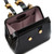 MING RAY CLEMENTINE Jazz Leather BLACK BAG
