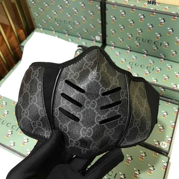 100% Gucci Mask Real gucci leather mask just a few in stock right now Black