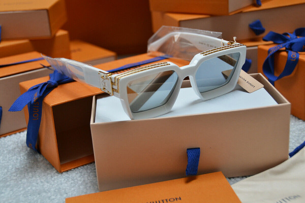Louis Vuitton 1.1 Millionaires Sunglasses Z1166W White Virgil Abloh SS20