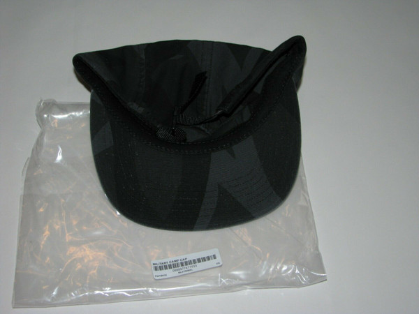 SUPREME Military Camp Cap BLACK TRIBAL CAMO Hat Adjustable NEW FW 2019 USA Made