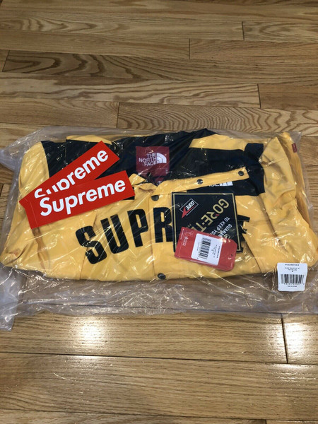 SUPREME x The North Face Arc Logo Mountain Parka YELLOW NEW SS19