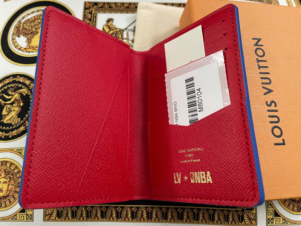 Louis Vuitton M80104 NBA Pocket Organizer RARE Sold OUT LVXNBA Collectible