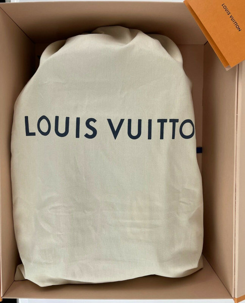 Louis Vuitton LVXNBA NBA Black Monogram Leather Backpack LV M57972 Tote Bag NEW