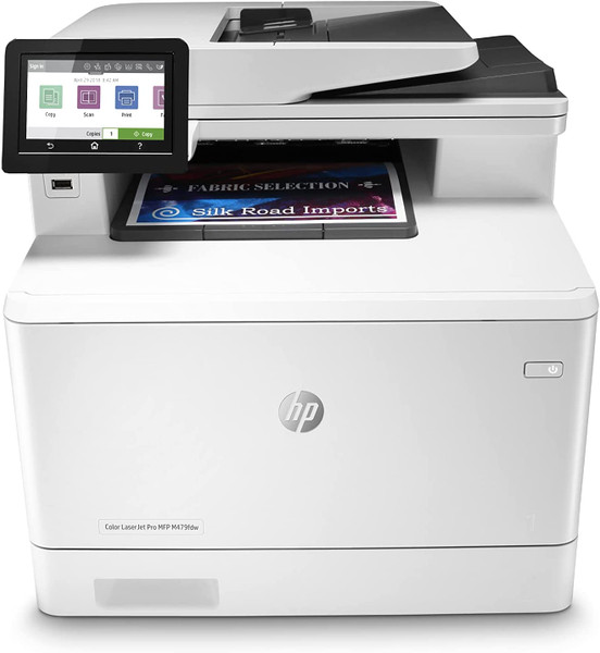 HP Color LaserJet Pro Multifunction M479fdw Wireless Laser Printer with One-Year, Next-Business Day, Onsite Warranty, Works with Alexa (W1A80A)