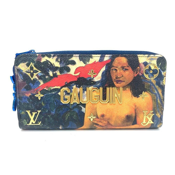 LOUIS VUITTON M64629 Monogram Zippy Wallet Gauguin Masters Collection Wallet