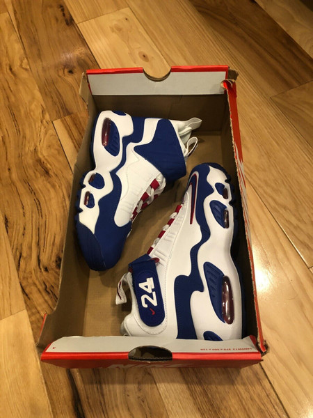 Nike Air Griffey Max 1 GS White Old Royal Gym Red DX3724