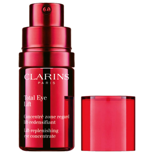 Clarins, Total Lift LiftReplenishing Total Ounce, clear, A high-performance lifting eye concentrate, 0.5 Fl Oz
