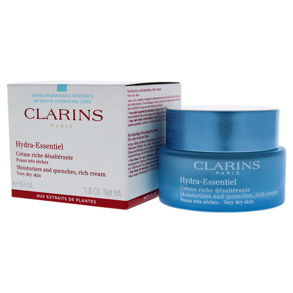 Clarins Hydra-Essentiel Rich Cream Very Dry Skin, 1.8 Ounce