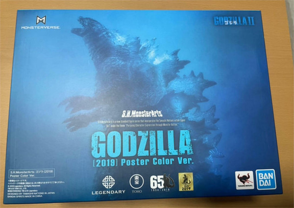 S.H.MonsterArts Godzilla 2019 Poster Color Ver Japan Limited Figure NEW