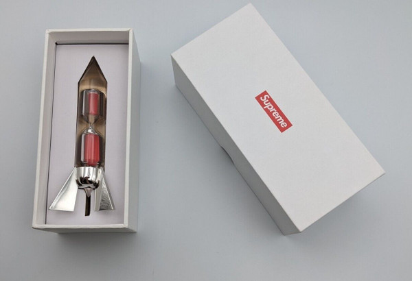 New Supreme Rocket Timer in Silver Red: Deadstock and In Hand