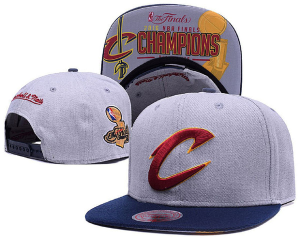 basketball finals champions Cleveland Cavaliers grey snapback