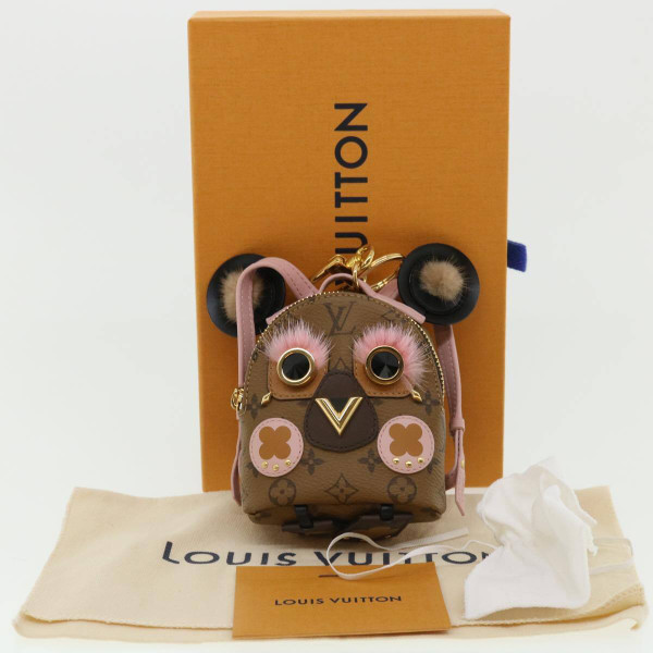 Louis Vuitton Monogram Reverse Bijou Sac Wild Puppet Charm M69552,there are others luxury products about Louis Vuitton,just check it