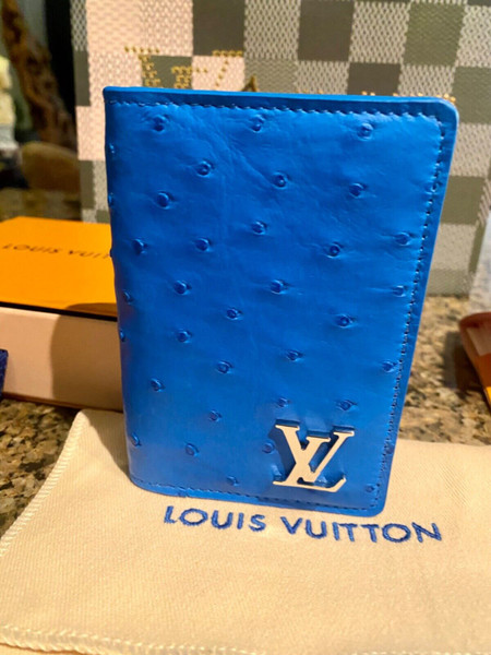 Louis Vuitton Exotic Ostrich Pocket Organizer-N84153