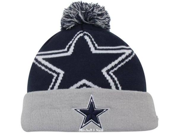 Dallas Cowboys Knit Beanie Cap stripes Hat