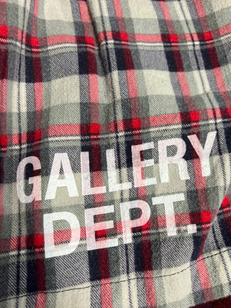 Gallery Dept Flannel Shorts