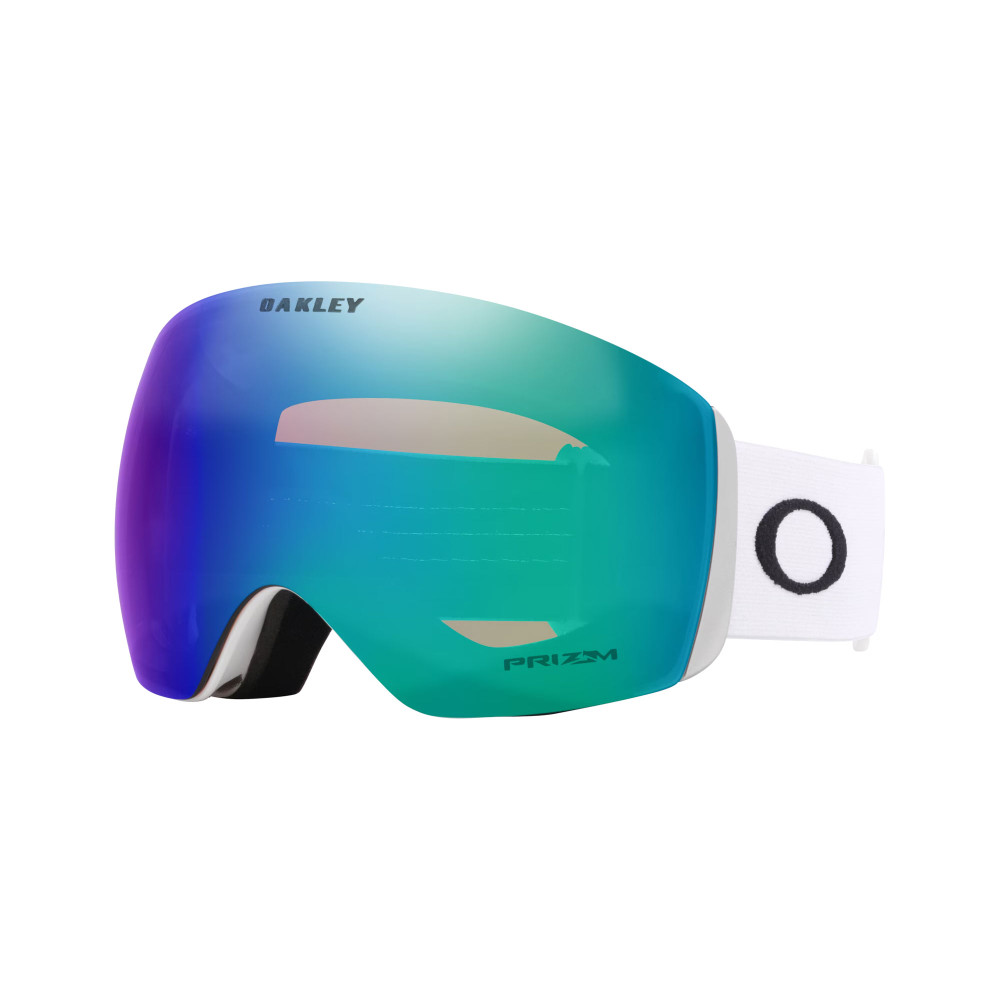 Oakley Flight Deck L Goggle in Matte White Prizm Argon Iridium