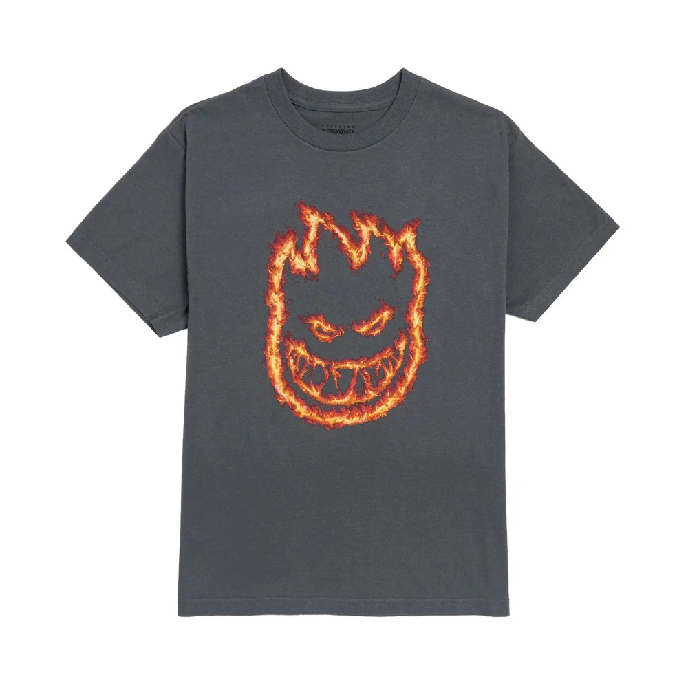 Spitfire Charred Remains Tee Mens in Charcoal