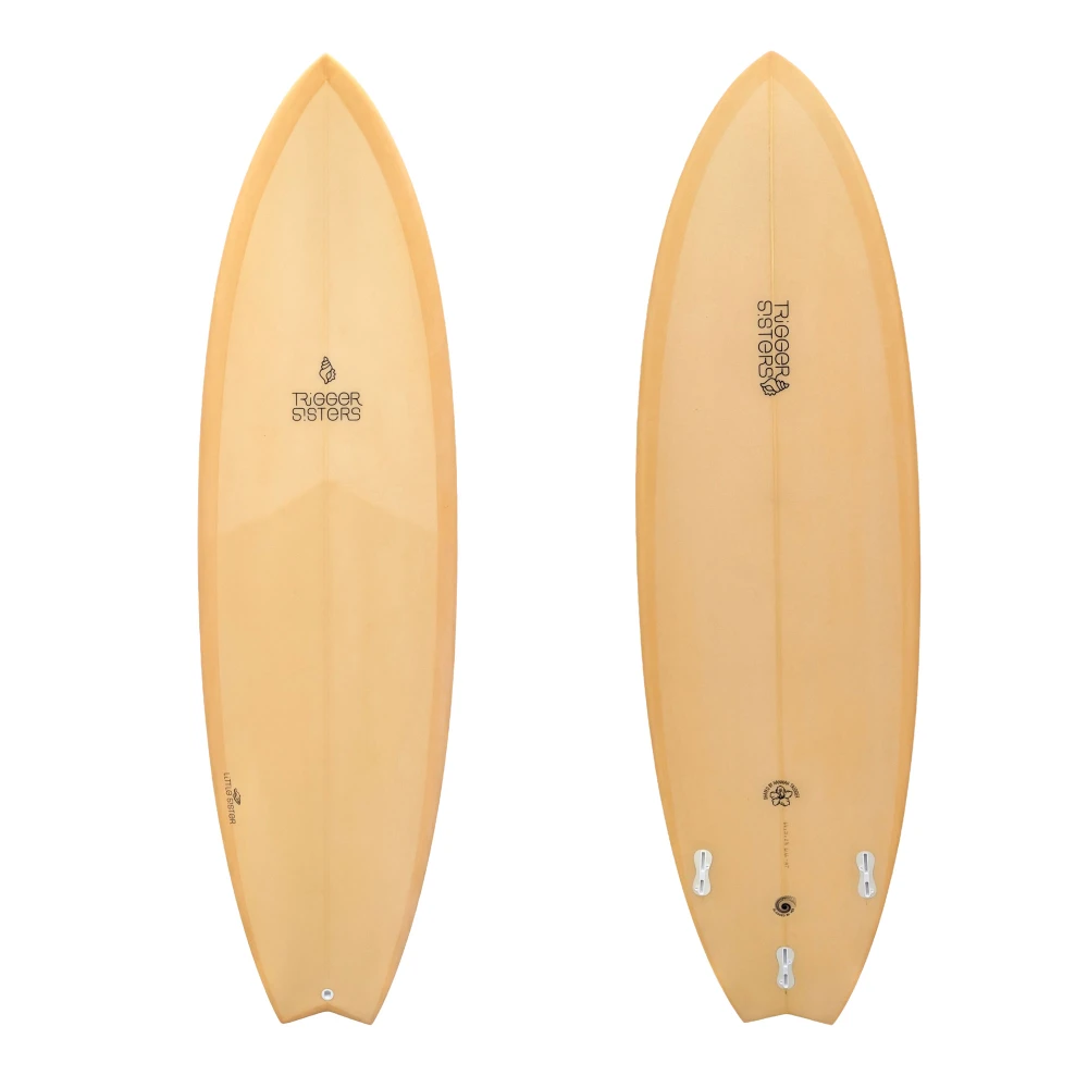 Trigger Sisters Custom Little Sister 6ft 4 Orange Tint Surfboard